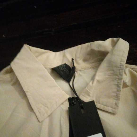 Soul Star England Mens Sweater Zip Up NWT Pockets Pouches Color Beige Size XXL - Picture 7 of 10